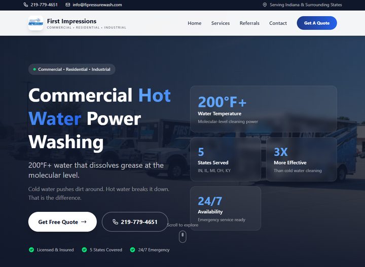 First Impressions website